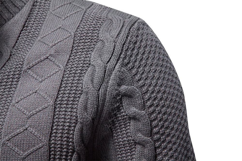 AIOPESON Knitted Jacket JK5016 - BundleWear