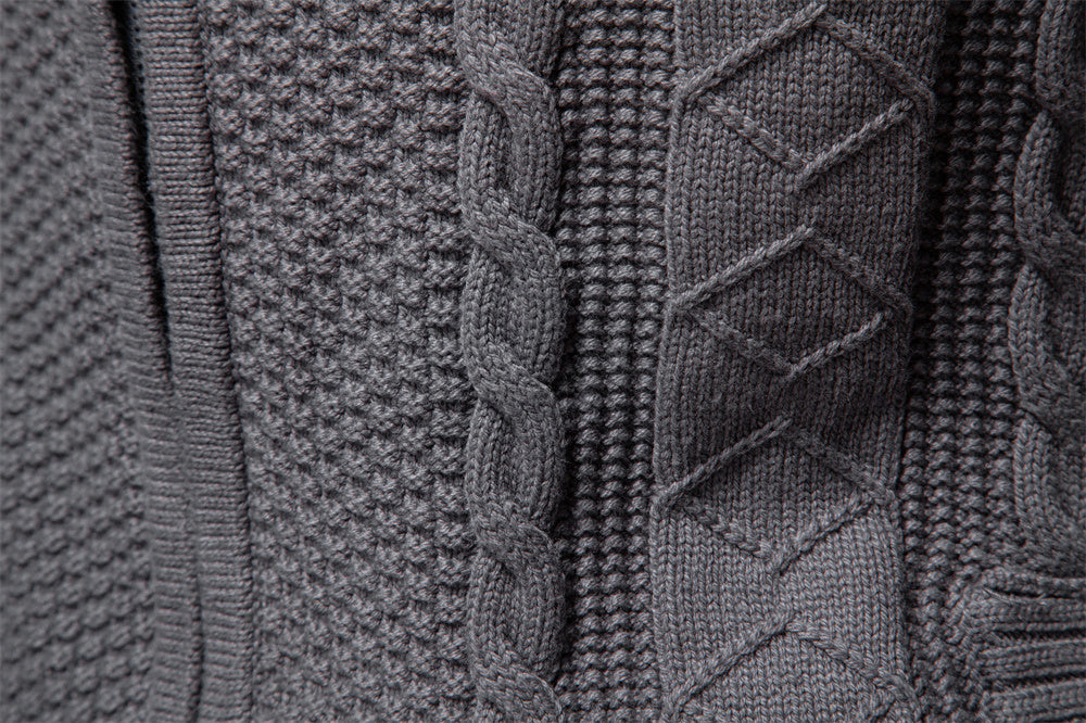 AIOPESON Knitted Jacket JK5016 - BundleWear