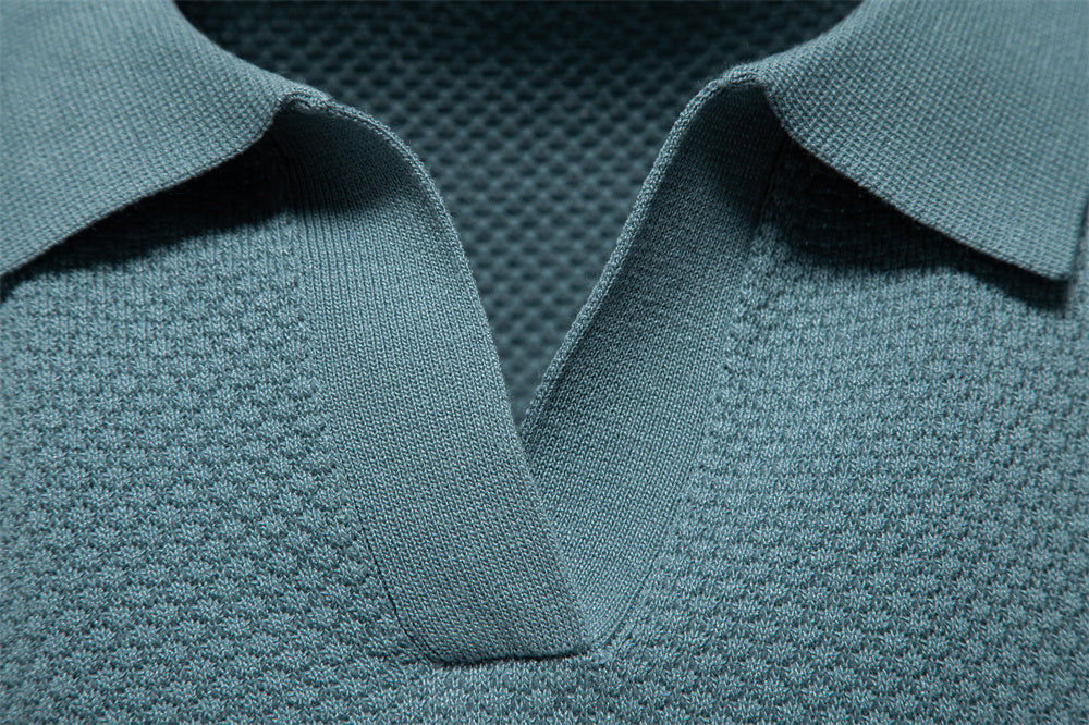 AIOPESON Knitted Polo PSD8025 - BundleWear