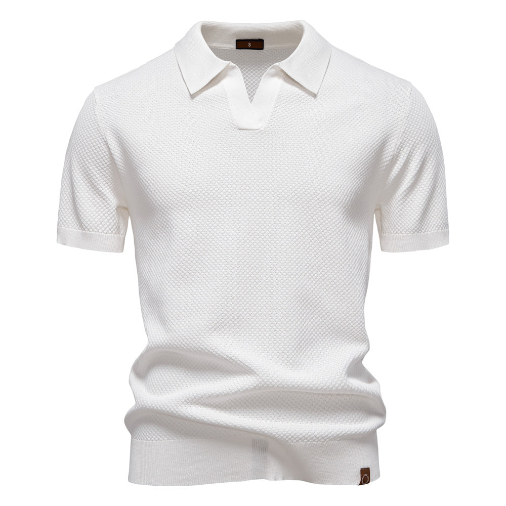 AIOPESON Knitted Polo PSD8025 - BundleWear
