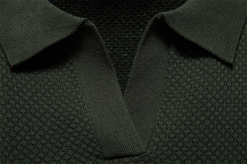 AIOPESON Knitted Polo PSD8025 - BundleWear