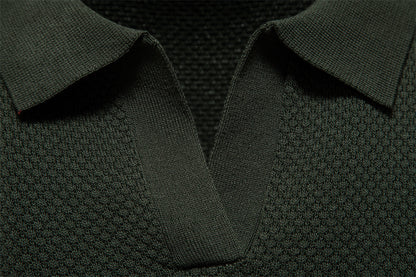 AIOPESON Knitted Polo PSD8025 - BundleWear