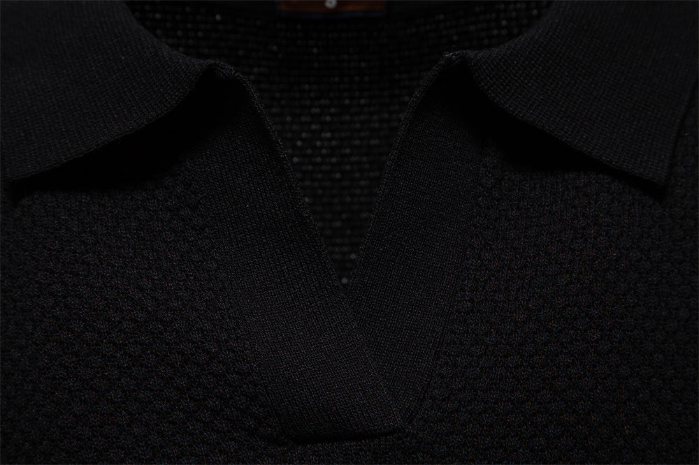 AIOPESON Knitted Polo PSD8025 - BundleWear