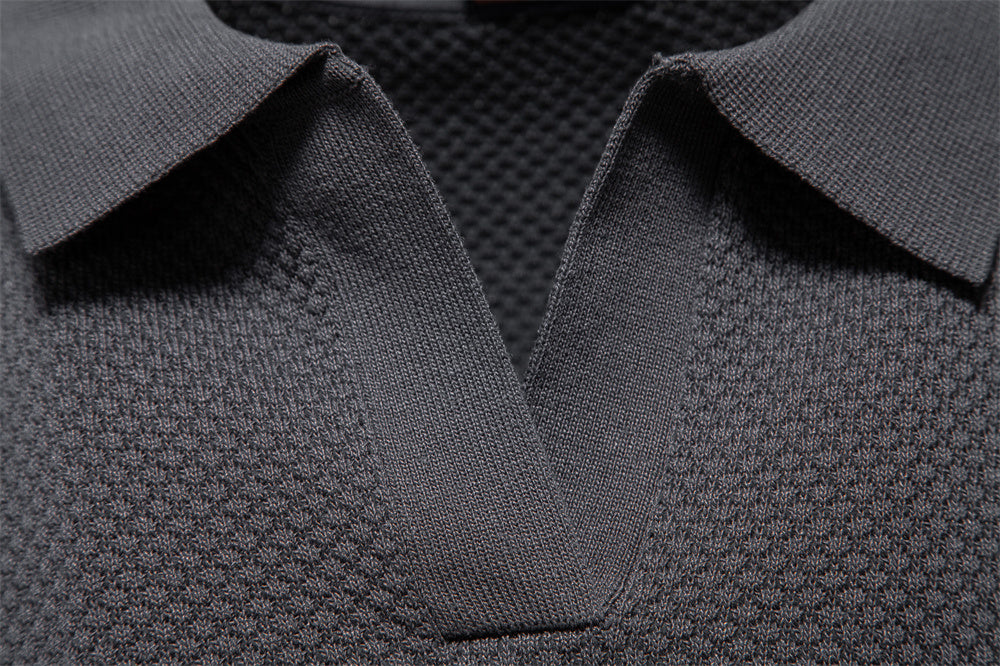 AIOPESON Knitted Polo PSD8025 - BundleWear