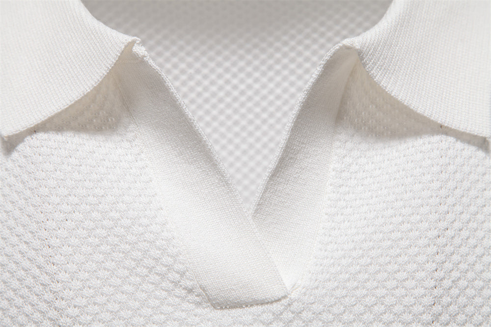 AIOPESON Knitted Polo PSD8025 - BundleWear