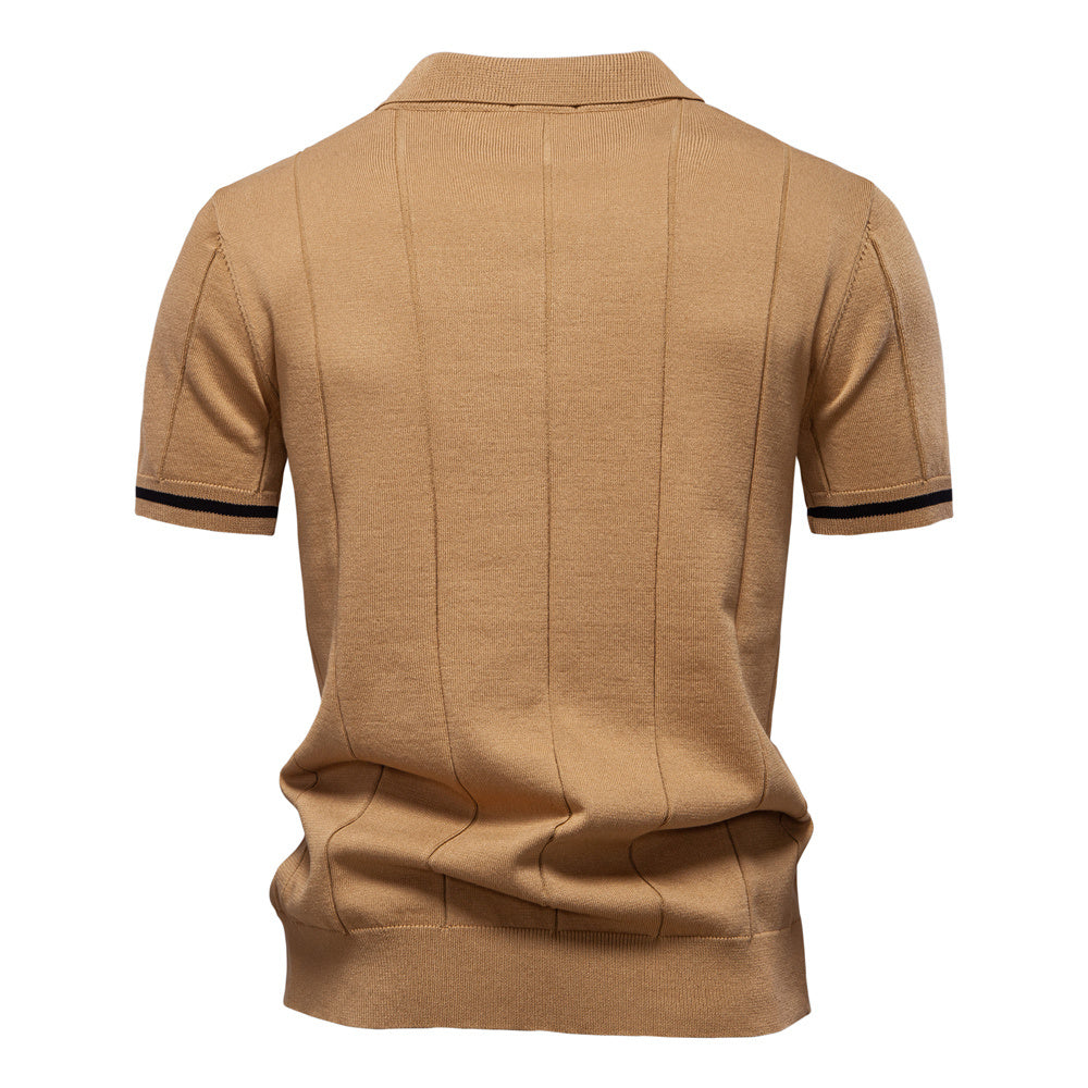 AIOPESON Knitted Polo PSD8037 - BundleWear