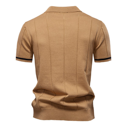 AIOPESON Knitted Polo PSD8037 - BundleWear