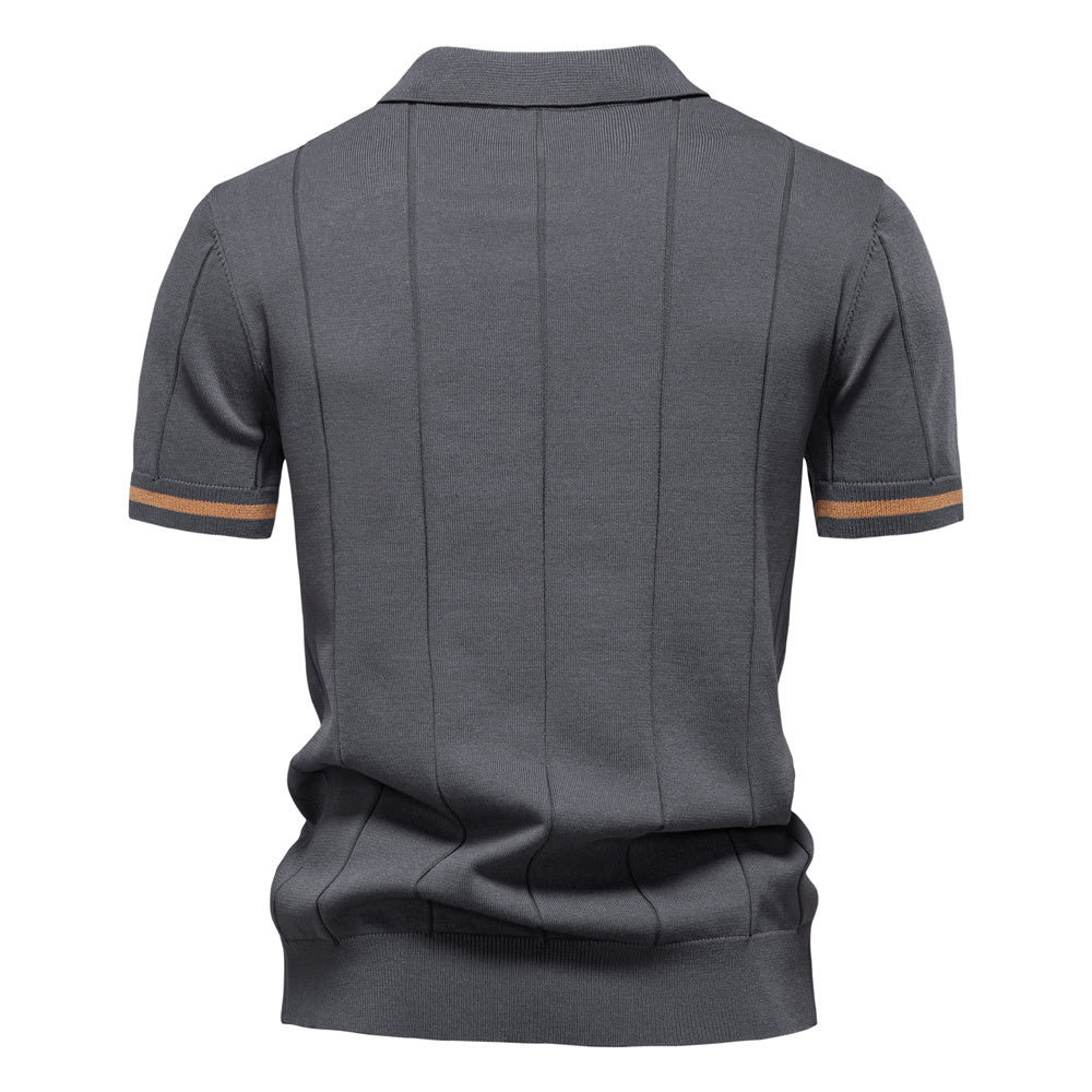 AIOPESON Knitted Polo PSD8037 - BundleWear