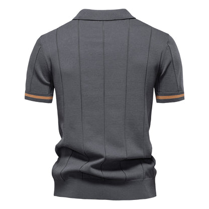 AIOPESON Knitted Polo PSD8037 - BundleWear