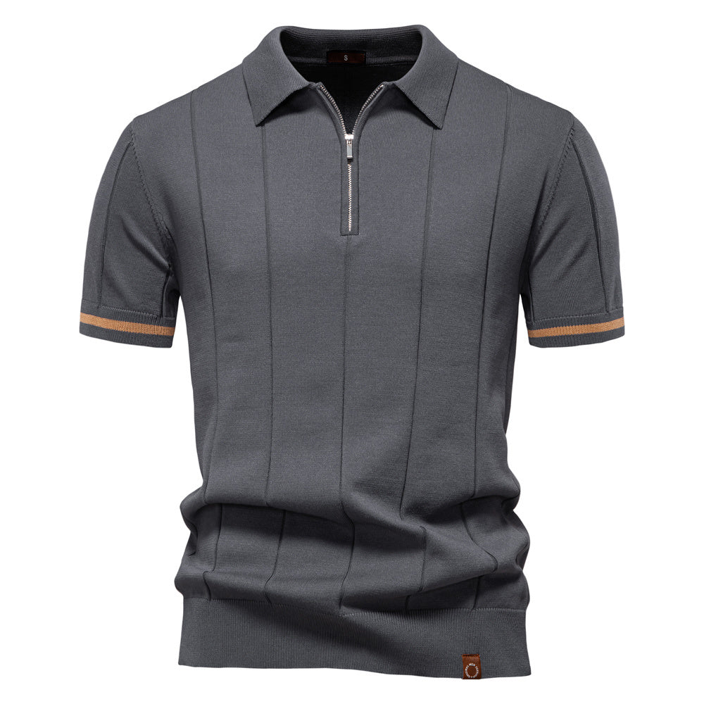 AIOPESON Knitted Polo PSD8037 - BundleWear