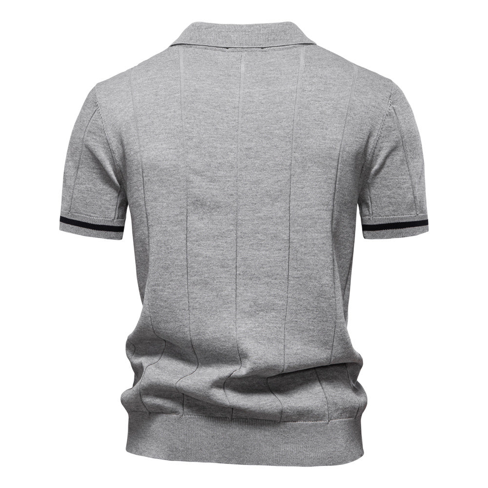 AIOPESON Knitted Polo PSD8037 - BundleWear