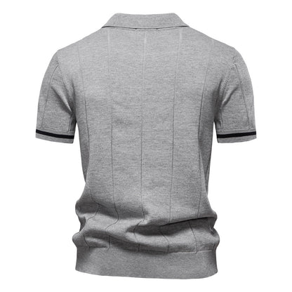 AIOPESON Knitted Polo PSD8037 - BundleWear