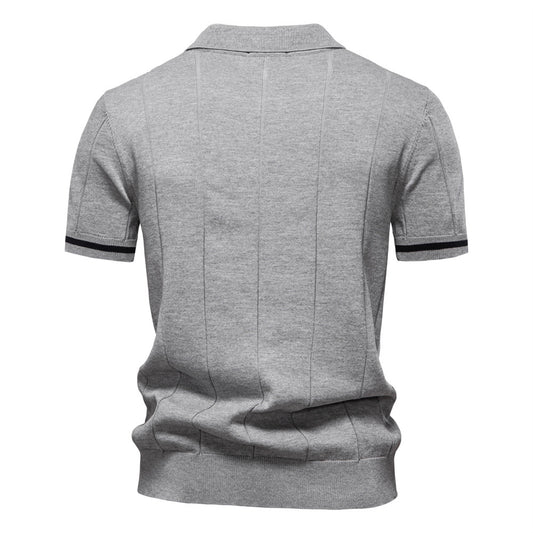 AIOPESON Knitted Polo PSD8037 - BundleWear