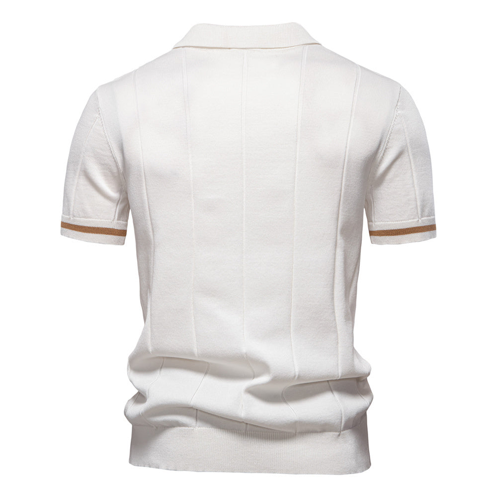 AIOPESON Knitted Polo PSD8037 - BundleWear