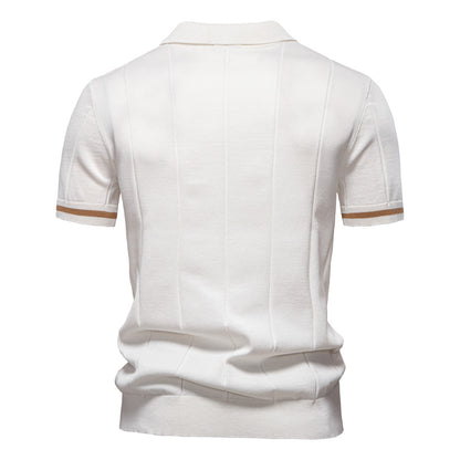 AIOPESON Knitted Polo PSD8037 - BundleWear