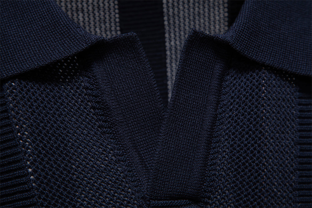 AIOPESON Knitted Polo PSD8042 - BundleWear
