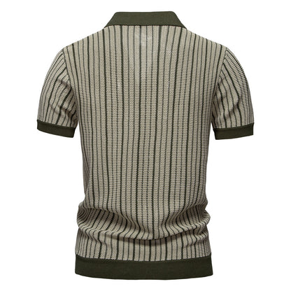 AIOPESON Knitted Polo PSD8058 - BundleWear