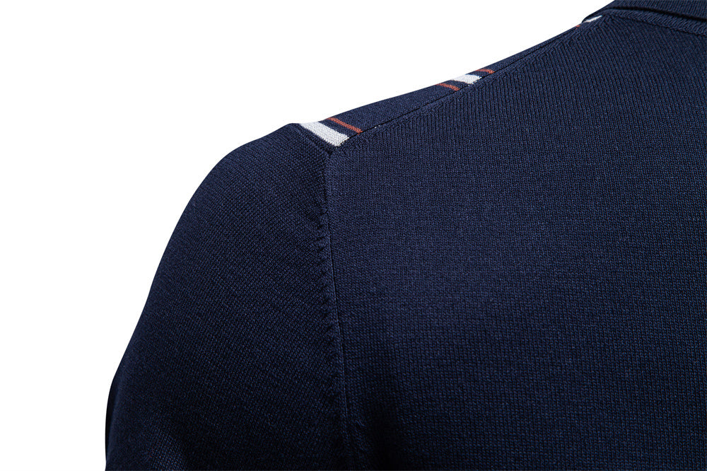 AIOPESON Knitted Short Sleeve Polo PSD8040 - BundleWear