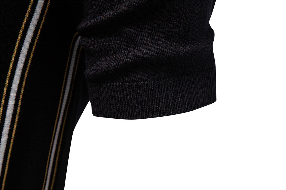 AIOPESON Knitted Short Sleeve Polo PSD8040 - BundleWear