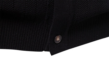 AIOPESON Knitted Short Sleeve Polo PSD8063 - BundleWear