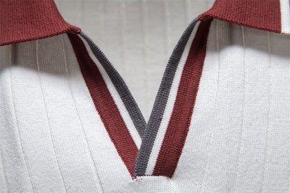 AIOPESON Knitted Short Sleeve Polo PSM8502 - BundleWear