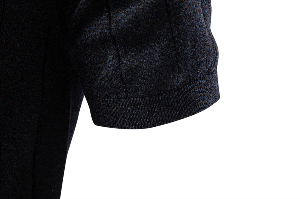 AIOPESON Knitted Short Sleeve T-Shirt PSM8503 - BundleWear
