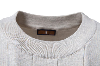 AIOPESON Knitted Short Sleeve T-Shirt PSM8503 - BundleWear