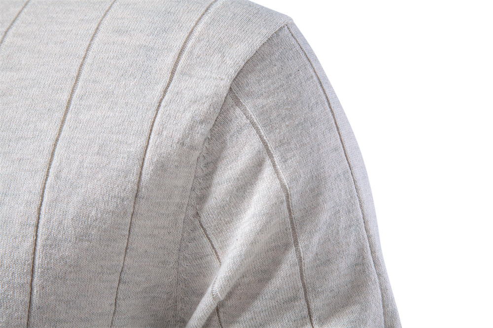 AIOPESON Knitted Short Sleeve T-Shirt PSM8503 - BundleWear