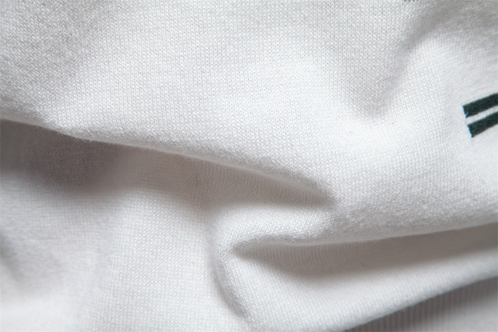 AIOPESON Knitted Short Sleeve T-Shirt PSM8509 - BundleWear