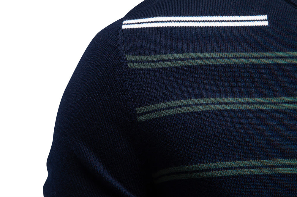 AIOPESON Knitted Short Sleeve T-Shirt PSM8509 - BundleWear