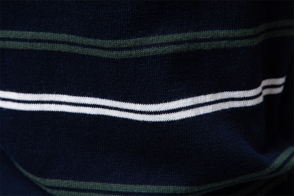 AIOPESON Knitted Short Sleeve T-Shirt PSM8509 - BundleWear