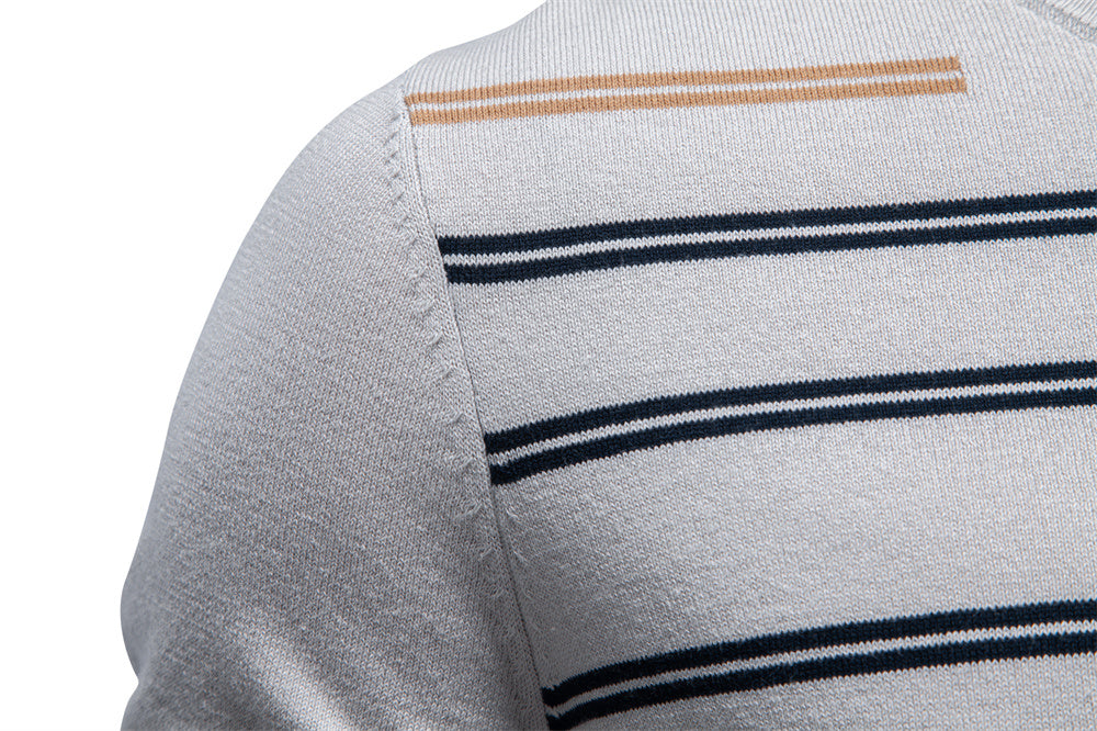 AIOPESON Knitted Short Sleeve T-Shirt PSM8509 - BundleWear