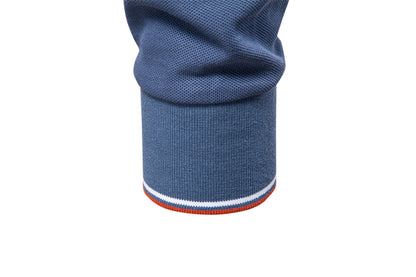 AIOPESON Long Sleeve Polo PL7015 - BundleWear