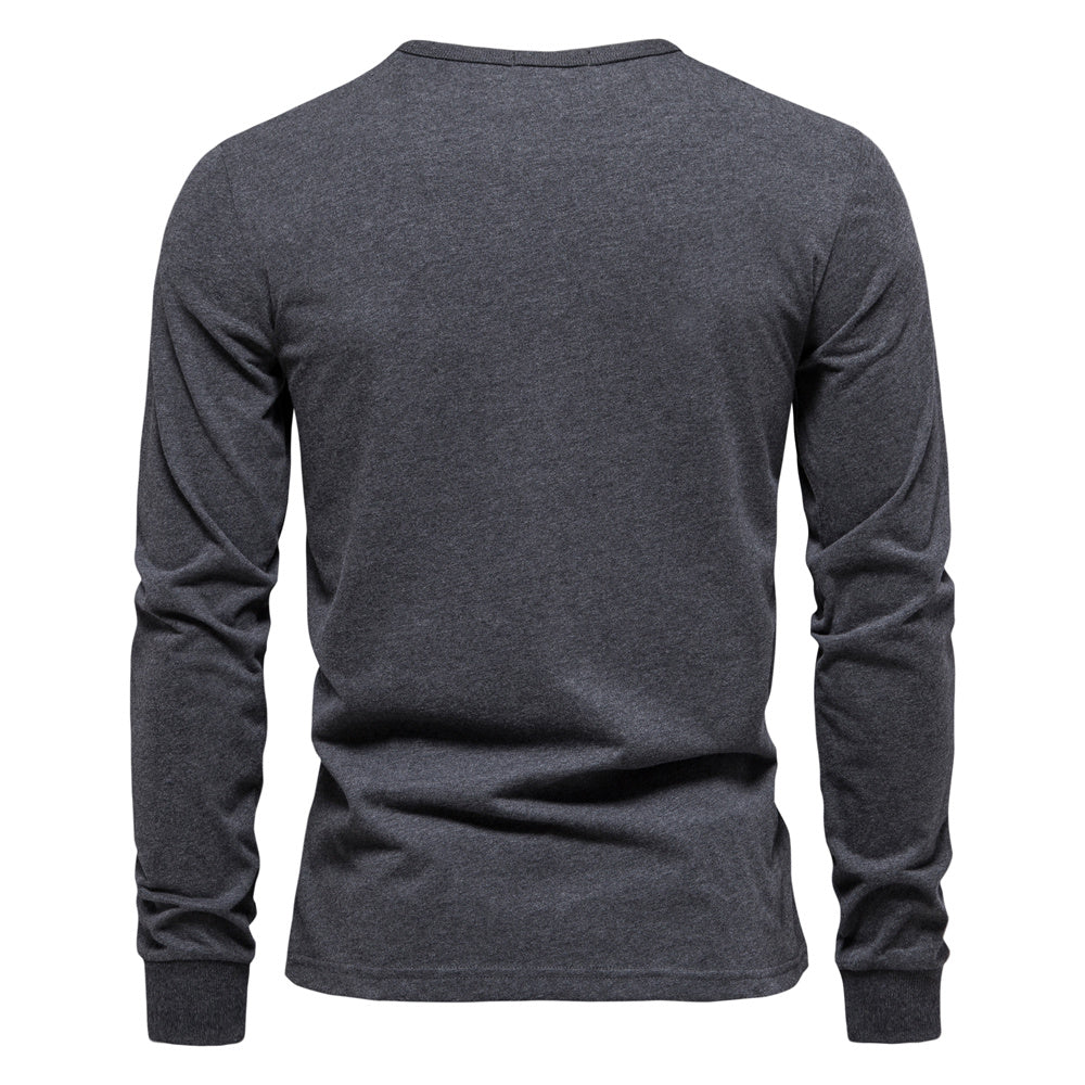 AIOPESON Long Sleeve T-Shirt TS2014 - BundleWear