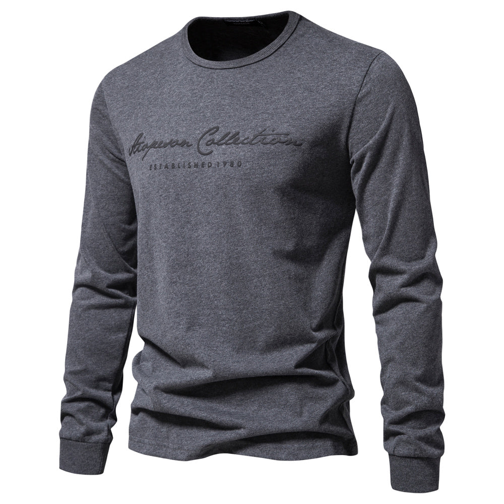 AIOPESON Long Sleeve T-Shirt TS2014 - BundleWear