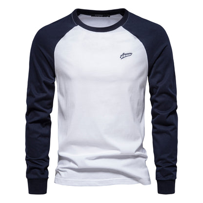 AIOPESON Long Sleeve T-Shirt TS2017 多颜色 - BundleWear