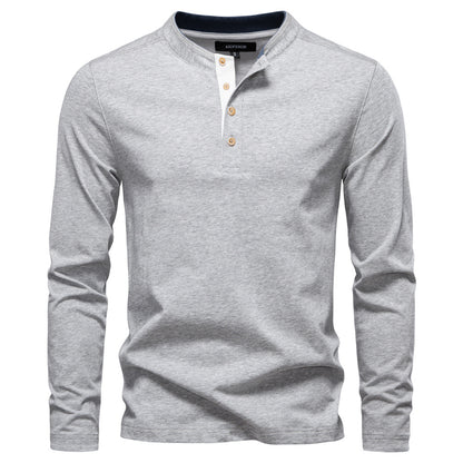 AIOPESON Long Sleeve T-Shirt TS9012 - BundleWear
