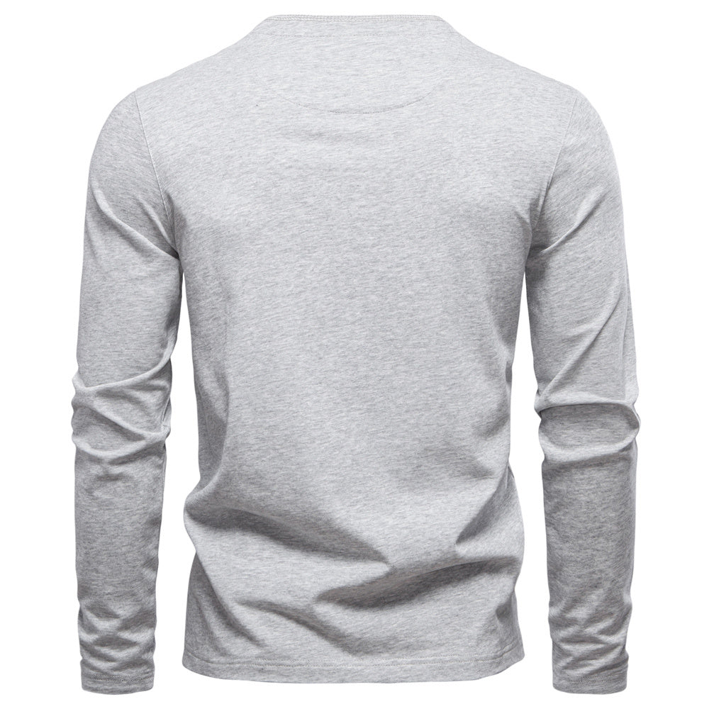 AIOPESON Long Sleeve T-Shirt TS9012 - BundleWear