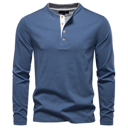 AIOPESON Long Sleeve T-Shirt TS9012 - BundleWear