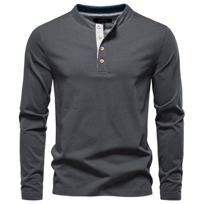 AIOPESON Long Sleeve T-Shirt TS9012 - BundleWear