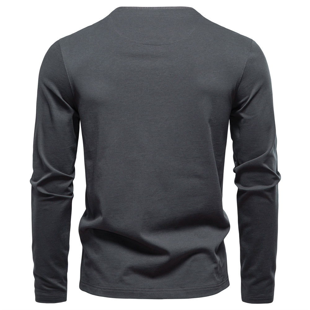 AIOPESON Long Sleeve T-Shirt TS9012 - BundleWear