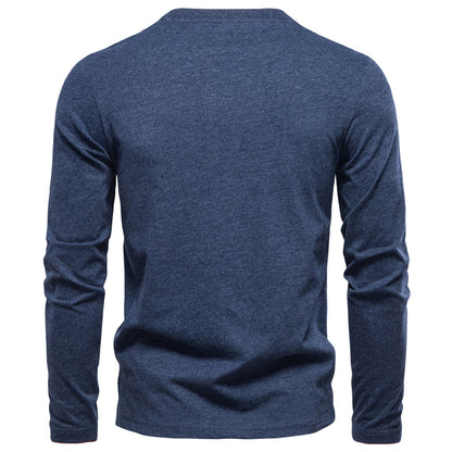 AIOPESON Long Sleeve T-Shirt TS9015 - BundleWear