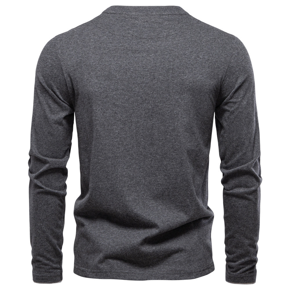 AIOPESON Long Sleeve T-Shirt TS9015 - BundleWear