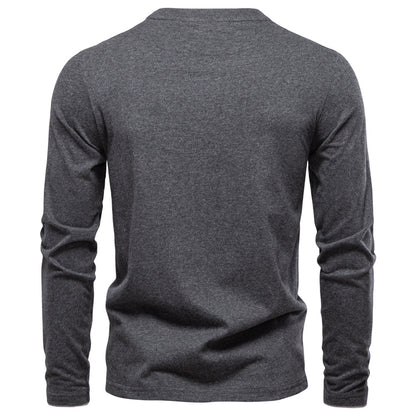 AIOPESON Long Sleeve T-Shirt TS9015 - BundleWear