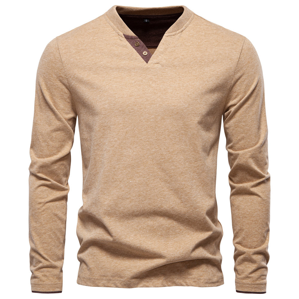 AIOPESON Long Sleeve T-Shirt TS9015 - BundleWear