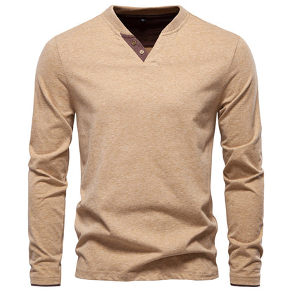 AIOPESON Long Sleeve T-Shirt TS9015 - BundleWear