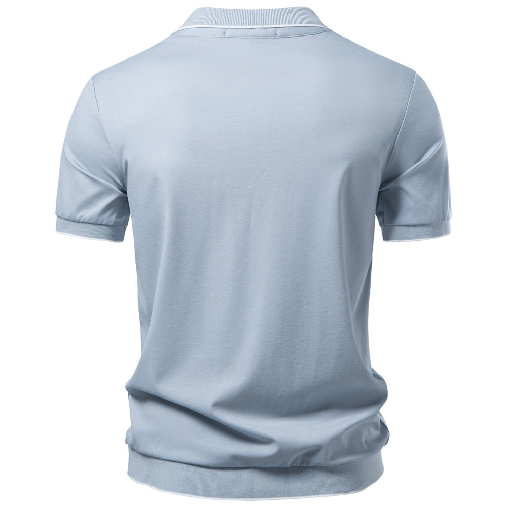 AIOPESON Short Sleeve Polo PL7001 - BundleWear
