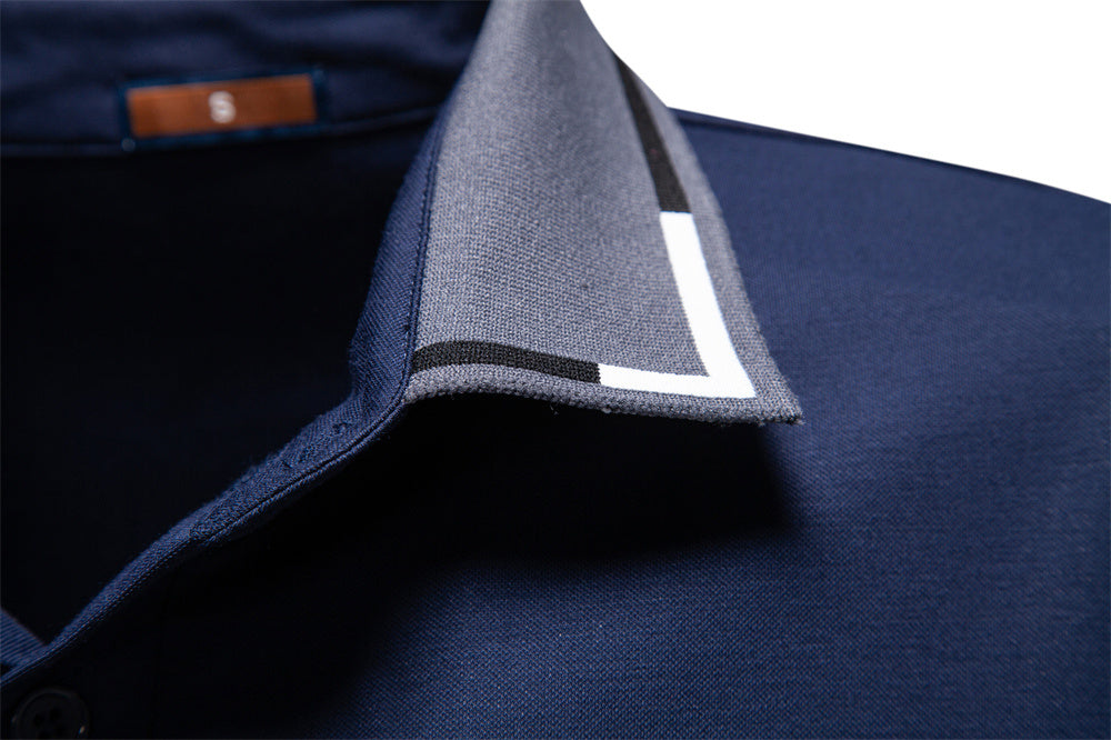 AIOPESON Short Sleeve Polo PL7021 - BundleWear