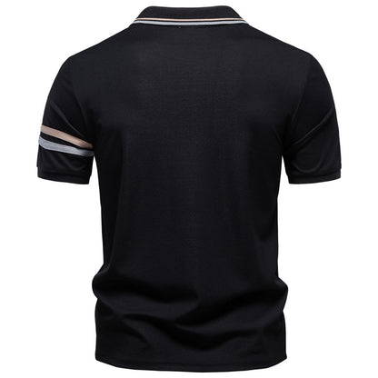 AIOPESON Short Sleeve Polo PL7022 - BundleWear