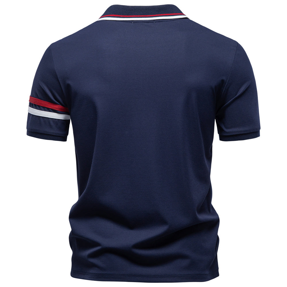 AIOPESON Short Sleeve Polo PL7022 - BundleWear